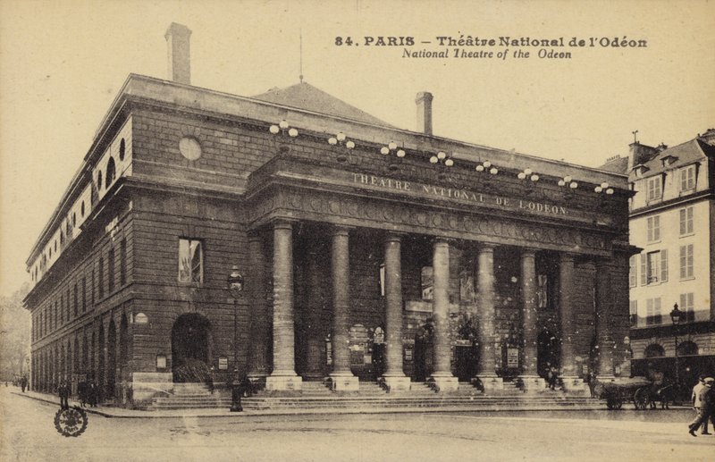 Theatre National de lOdeon, Paris af French Photographer