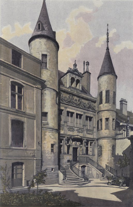 Troyes, Hotel de Vauluisant af French Photographer