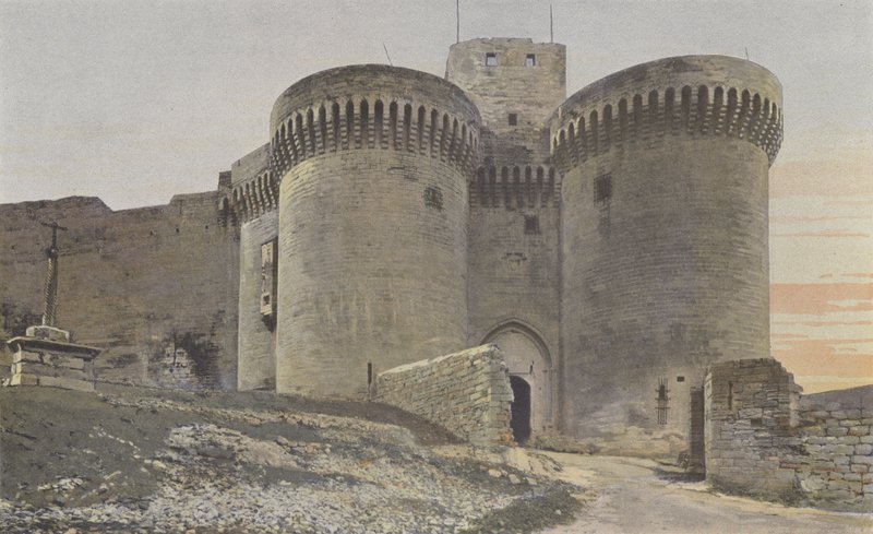 Villeneuve-les-Avignon, Slot (Fort Saint-Andre), Oversigt af French Photographer