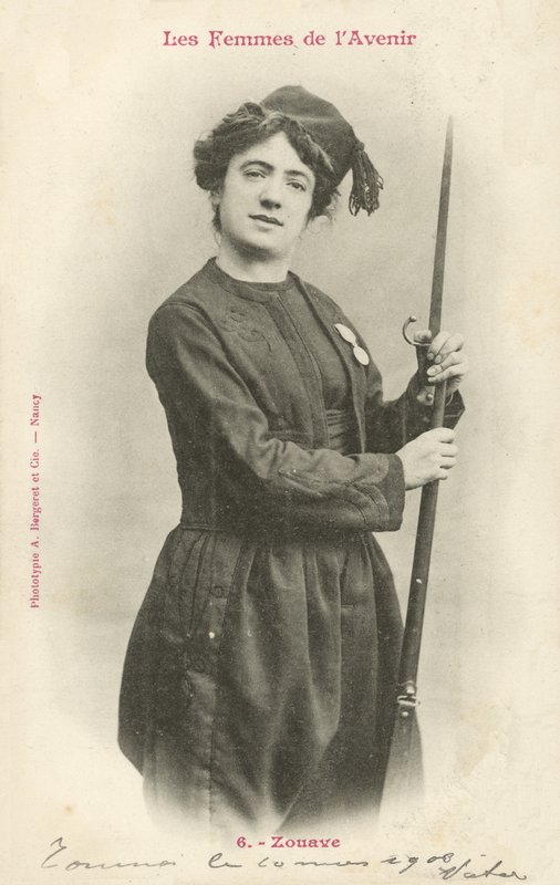 Zouave, Fremtidens Kvinde af French Photographer