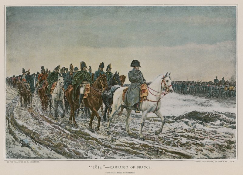 1814 - Frankrigs felttog af French School