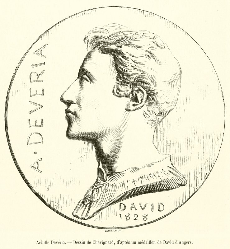 Achille Deveria (gravering) af French School