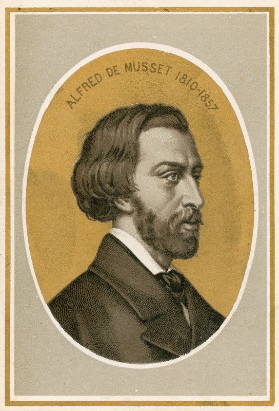 Alfred de Musset af French School