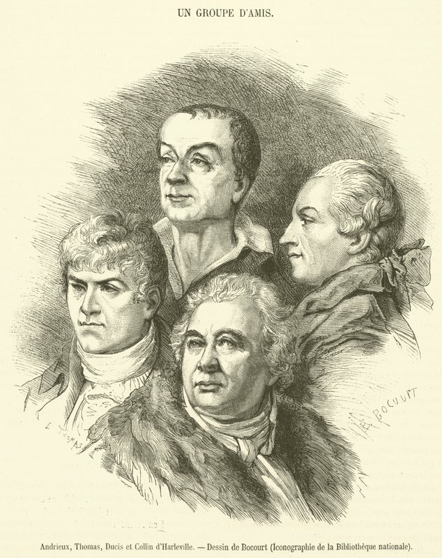 Andrieux, Thomas, Ducis og Collin d