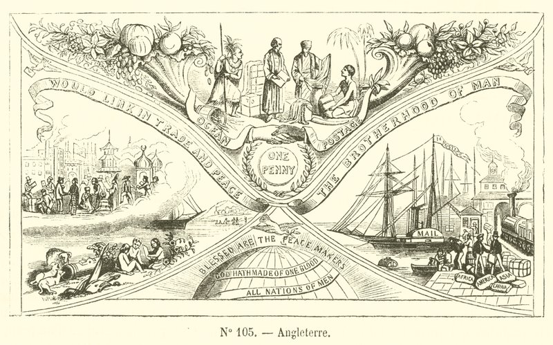 Angleterre (gravering) af French School