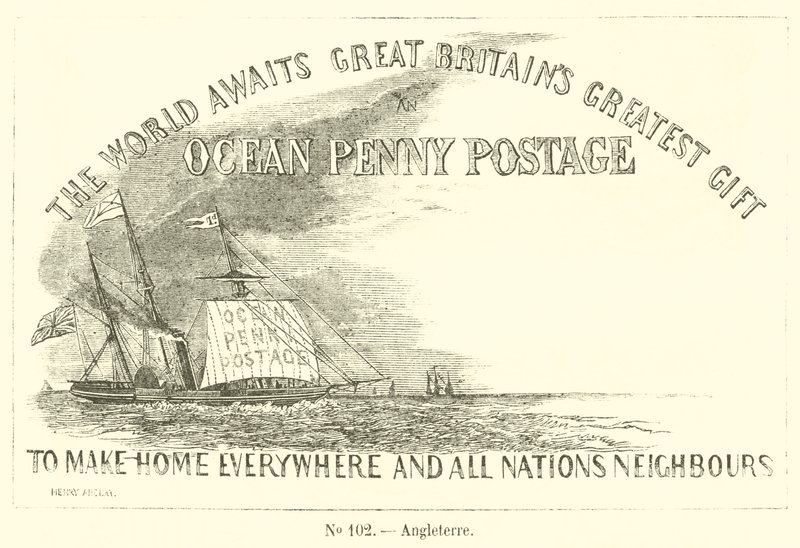 Angleterre (gravering) af French School