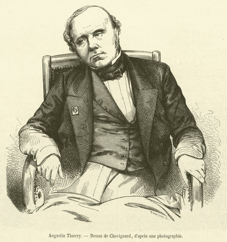 Augustin Thierry (gravering) af French School