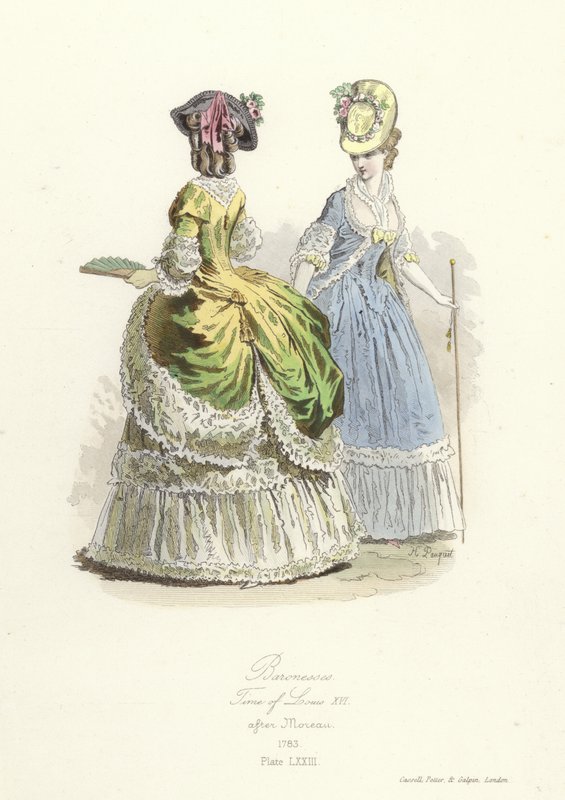 Baronesser, tid for Ludvig XVI af Frankrig af French School