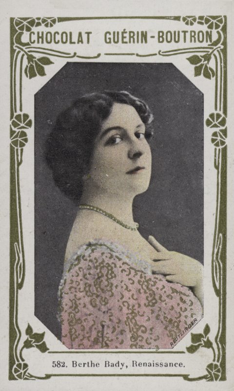 Berthe Bady, renæssance (farvet foto) af French School