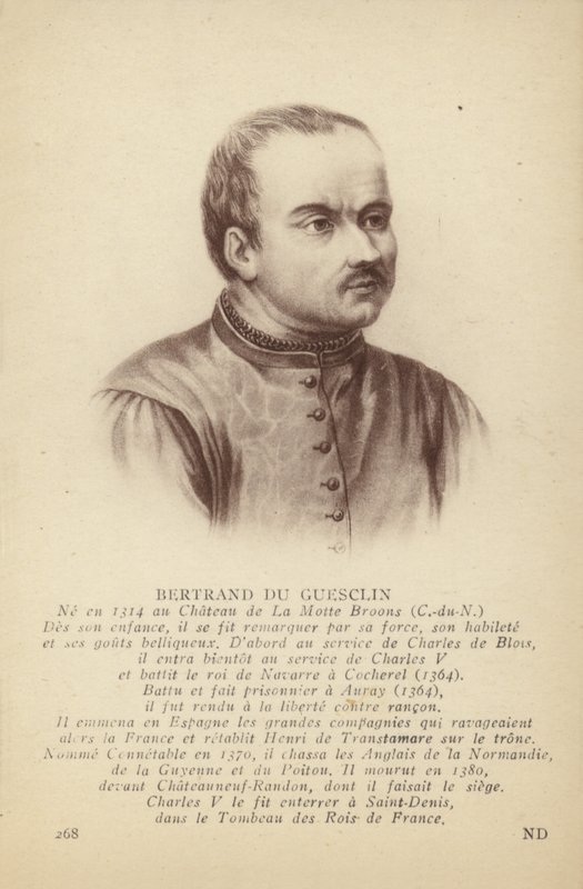 Bertrand du Guesclin af French School