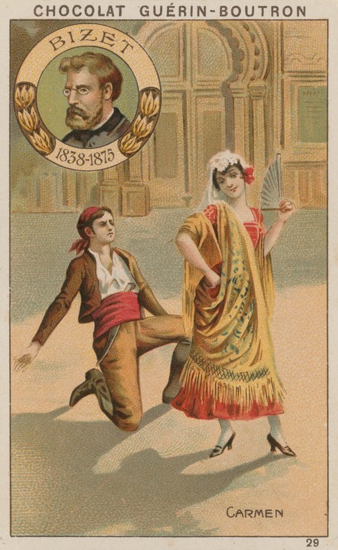 Bizet, Carmen af French School
