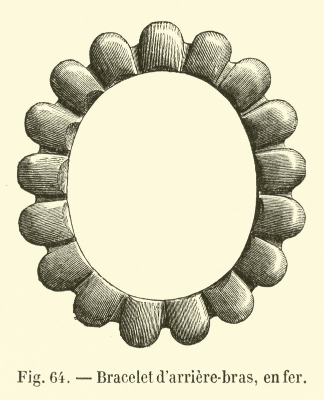 Armbind, jern af French School