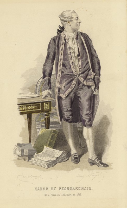 Charon de Beaumarchais (1732-1799) af French School