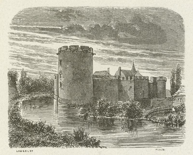 Ham Castle, Frankrig af French School