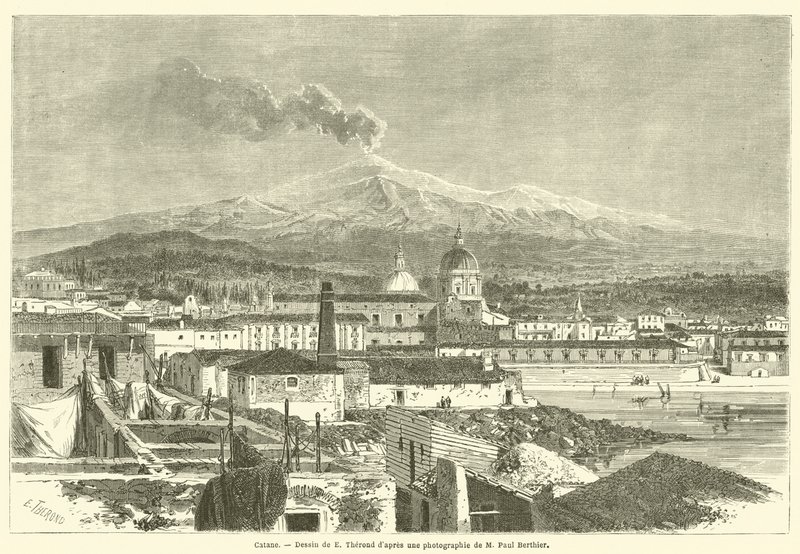 Catania (gravering) af French School