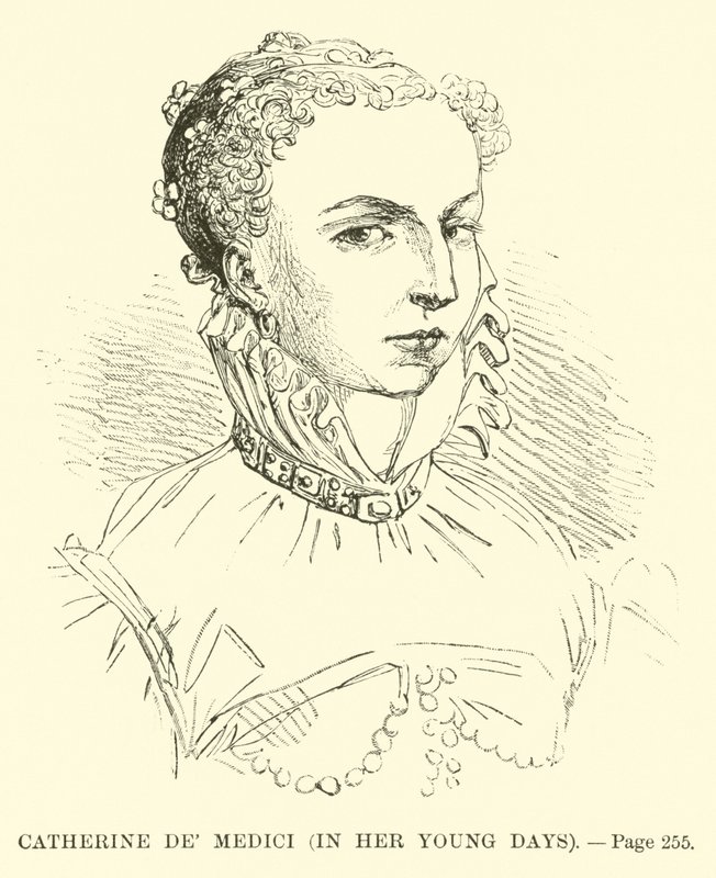 Catherine de Medici, i sine unge dage af French School