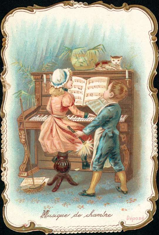 Kammermusik (chromolitho) af French School