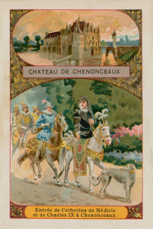 Chateau de Chenonceaux af French School
