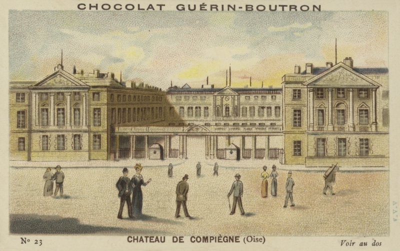 Slottet Compiegne, Oise af French School