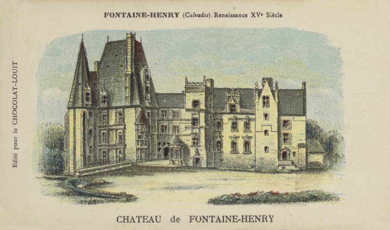 Chateau de Fontaine-Henry, Fontaine-Henry, Calvados af French School