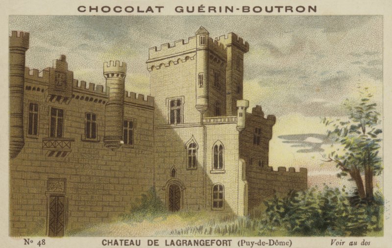 Chateau de Lagrangefort, Puy-de-Dome af French School