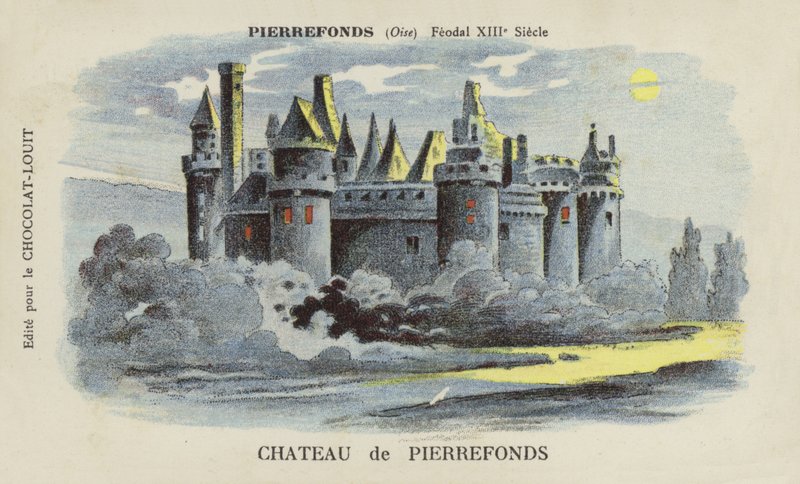 Chateau de Pierrefonds, Pierrefonds, Oise af French School