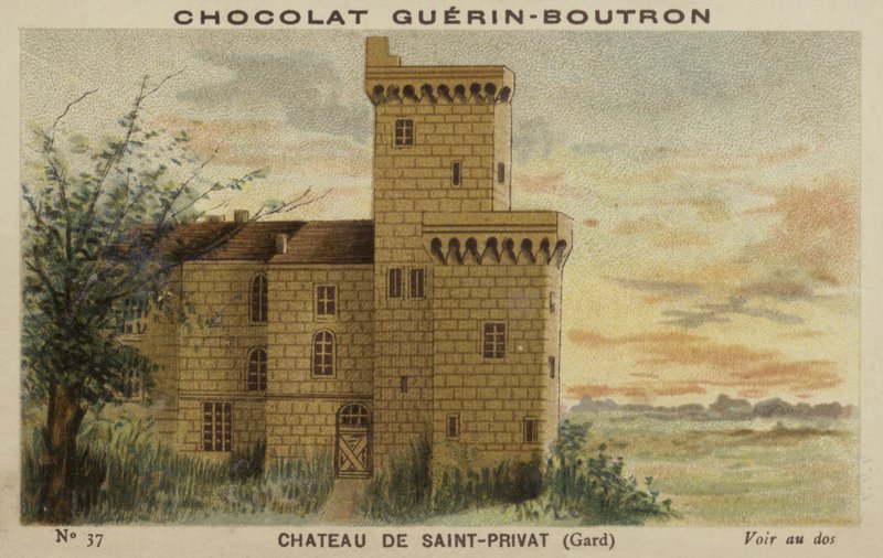Slottet Saint-Privat, Gard af French School