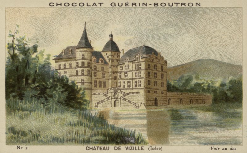 Chateau de Vizille, Isère af French School