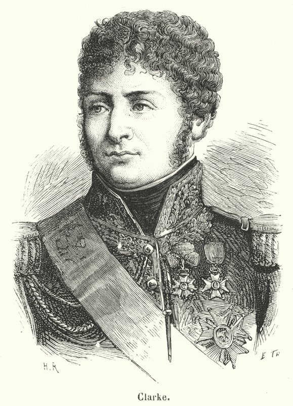 Clarke (gravering) af French School
