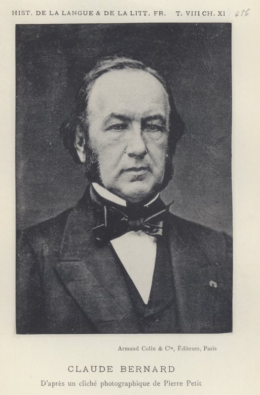 Claude Bernard (litho) af French School