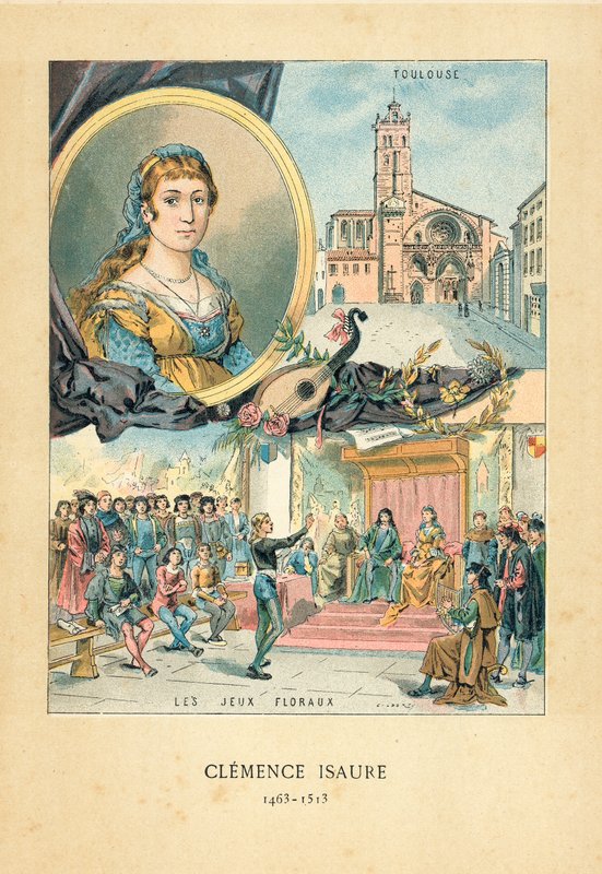 Clemence Isaure af French School
