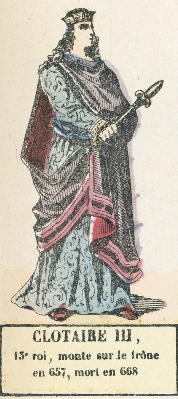 Clotaire III af French School