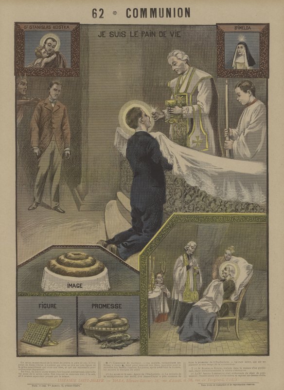 Nadver (farve litho) af French School