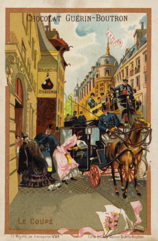 Coupe (chromolitho) af French School