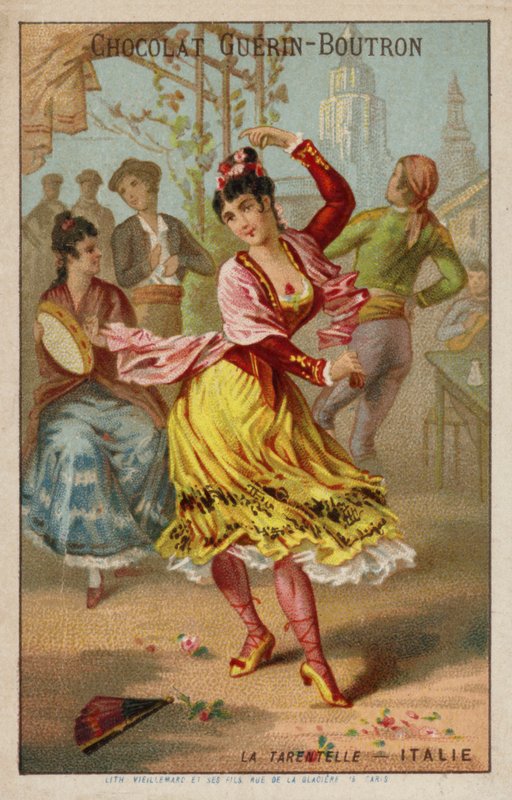 Danser tarantella, Italien af French School