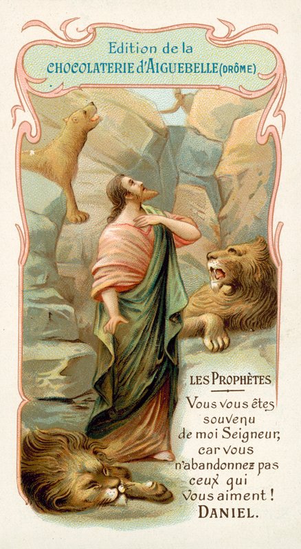 Daniel (chromolit) af French School