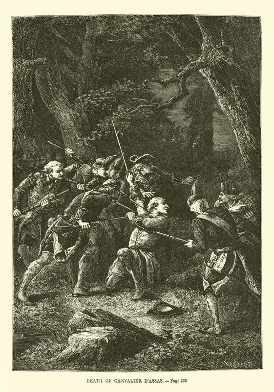 Chevalier dAssas død af French School
