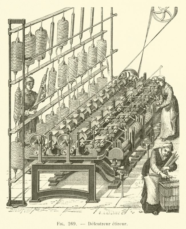 Defeutreur etireur (gravering) af French School