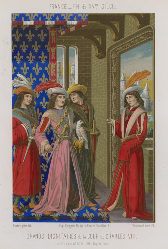 Dignitarier ved Charles VIII