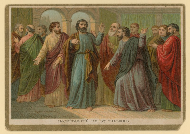 Episode i Jesu Kristi liv (chromolitho) af French School