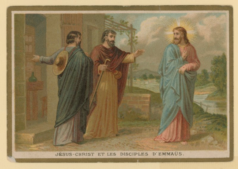 Episode i Jesu Kristi liv (chromolitho) af French School