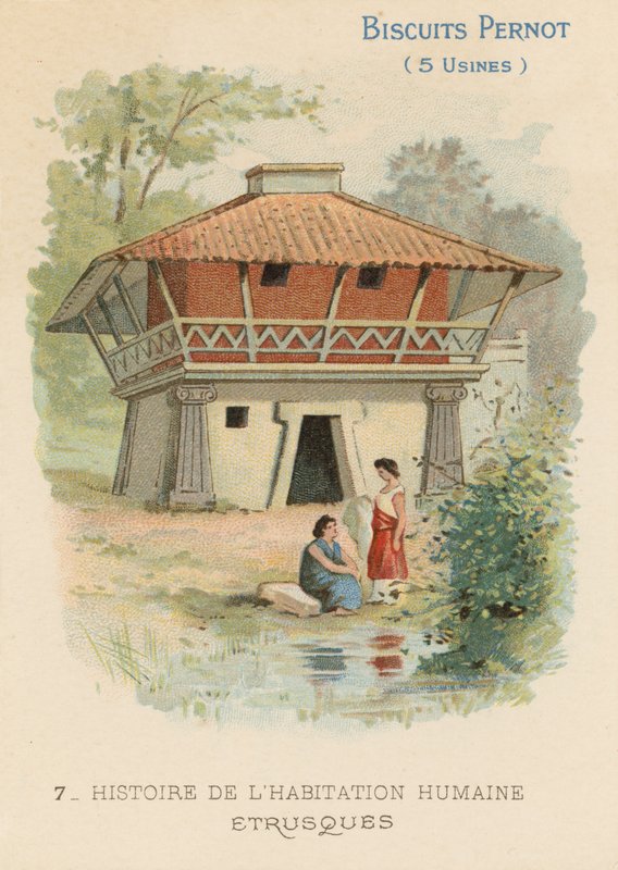 Etruskisk hus af French School