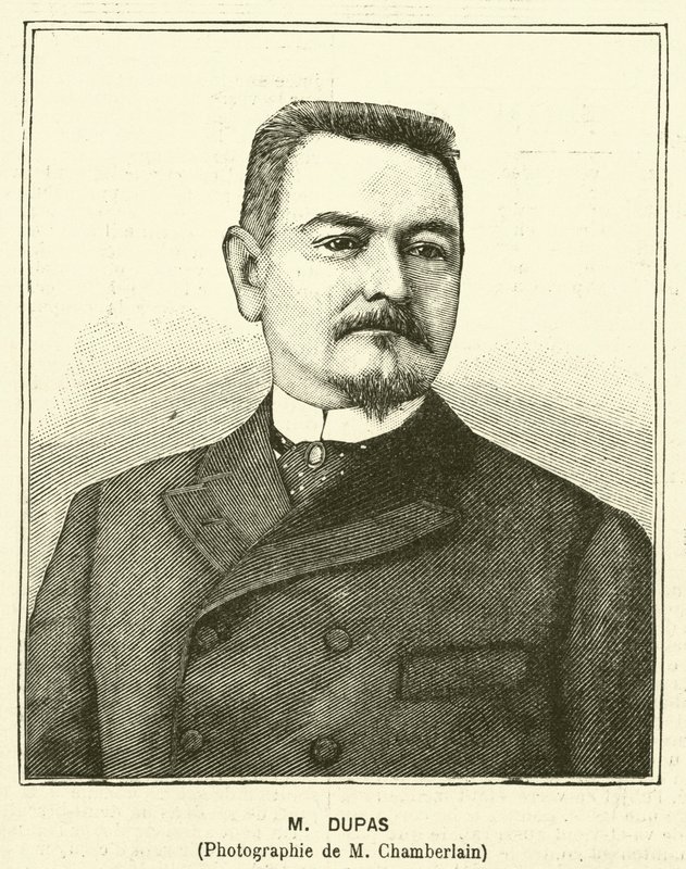 Eugene Dupas, fransk embedsmand (gravering) af French School