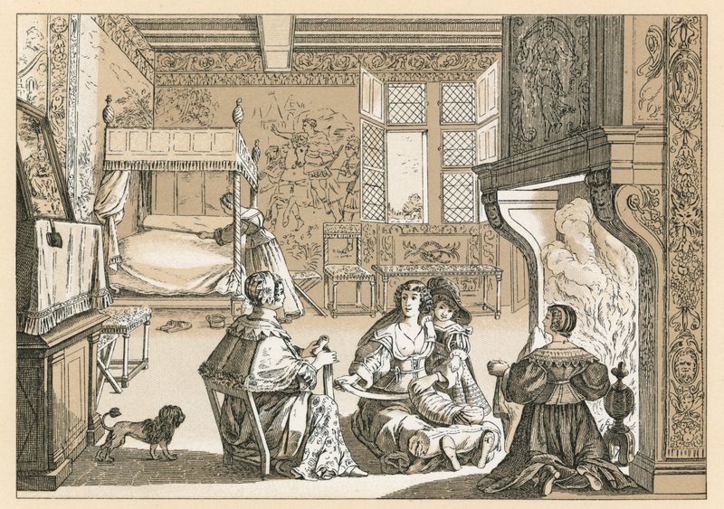 Europa XVIIth Cent kostume af French School
