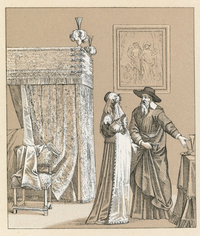 Europa XVIIth Cent kostume af French School