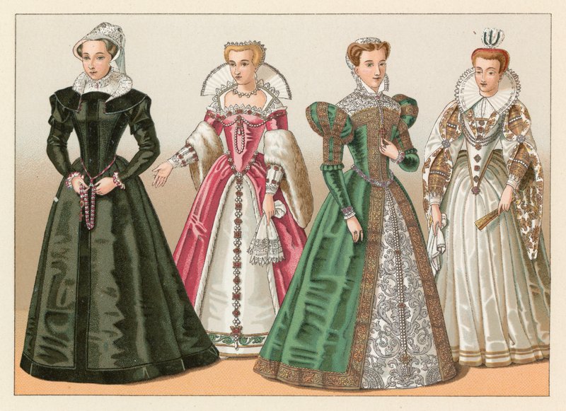 Europa XVIth Cent kostume af French School