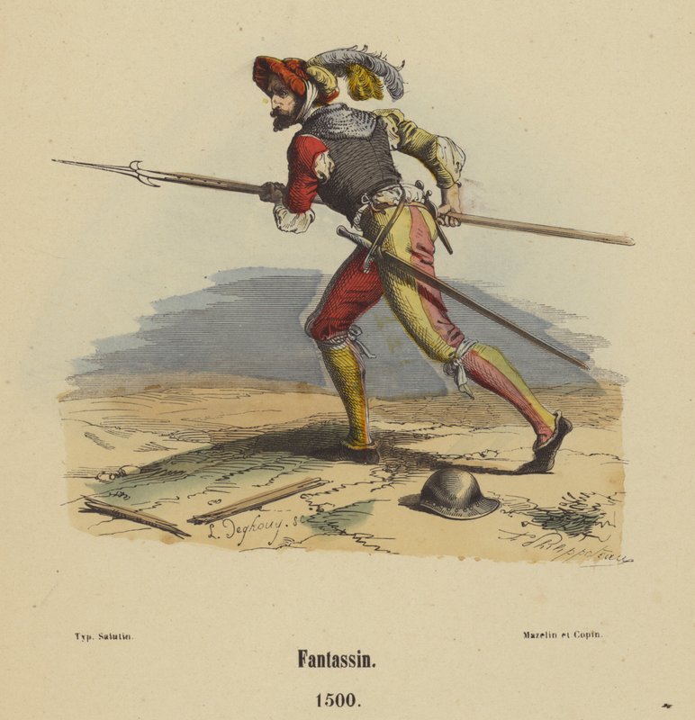 Infanterist af French School