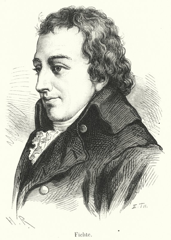 Fichte (gravering) af French School