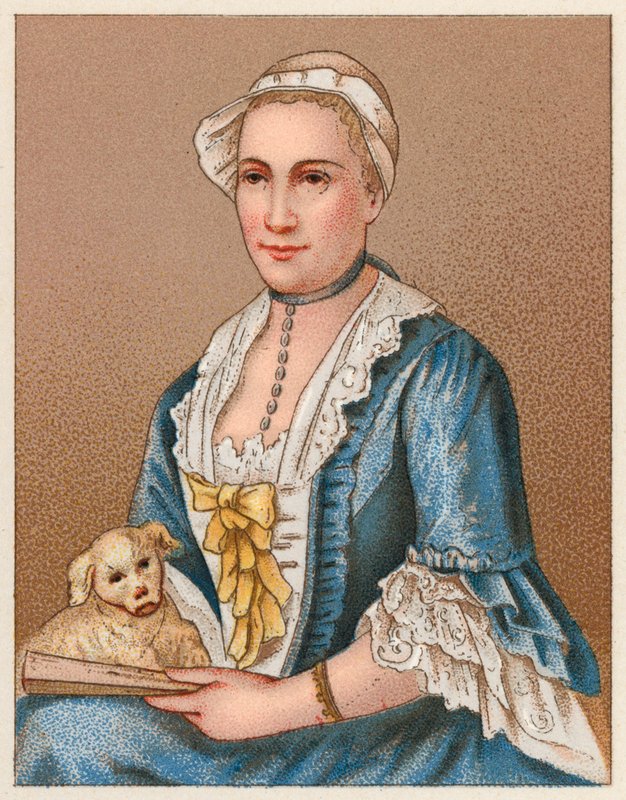 Frankrig XVIIIth Cent kostume af French School