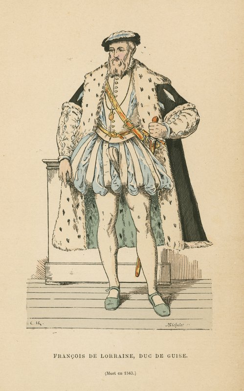 Francis of Lorraine, Duke of Guise  af French School